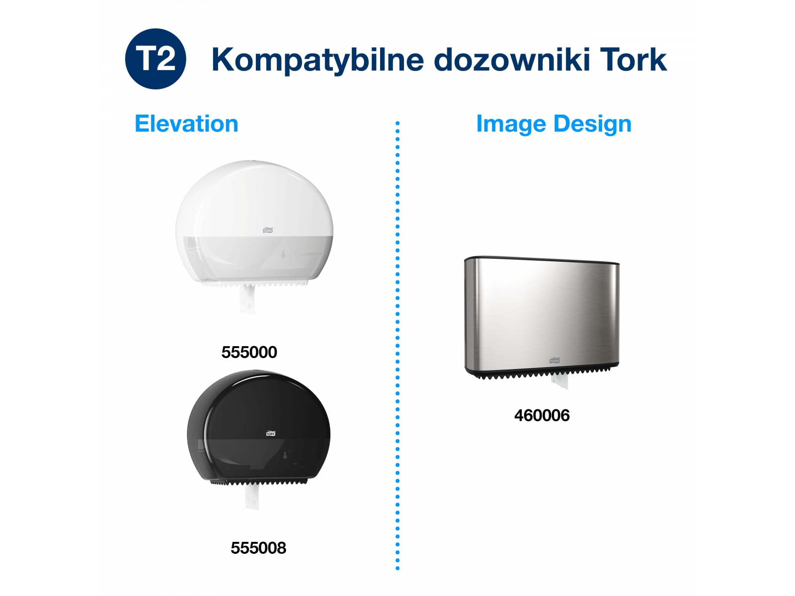 Papier toaletowy Tork 110255 T2  Extra Miękki 3 warstwy zdobiony listkiem  12 x rolek